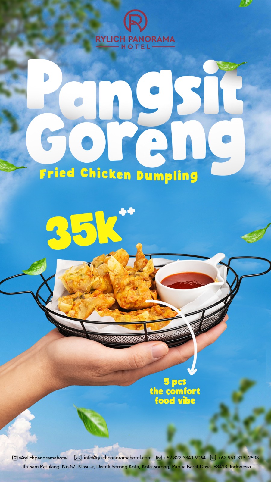 Pangsit Goreng offer poster